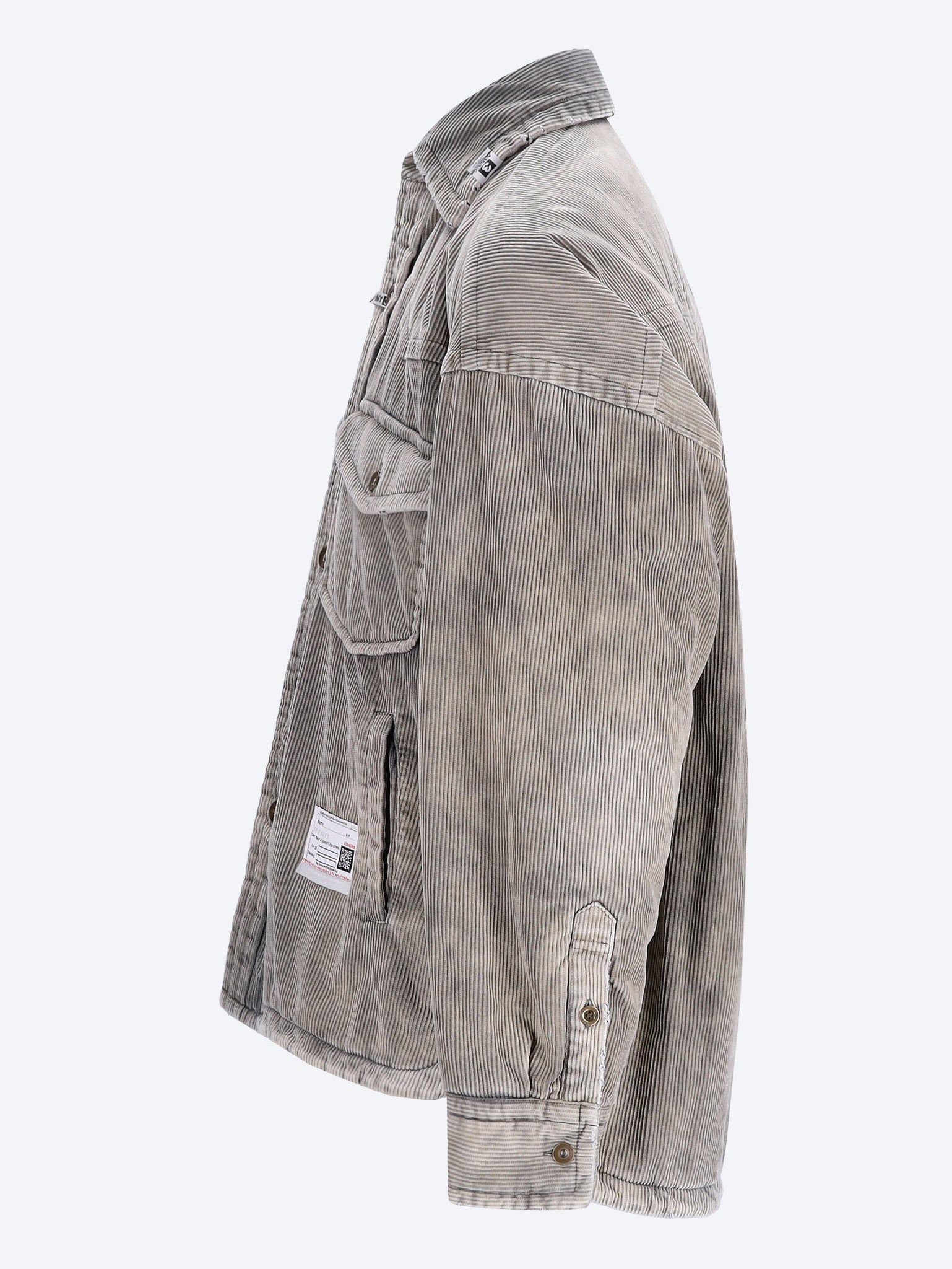 Puffer corduroy shirt 2