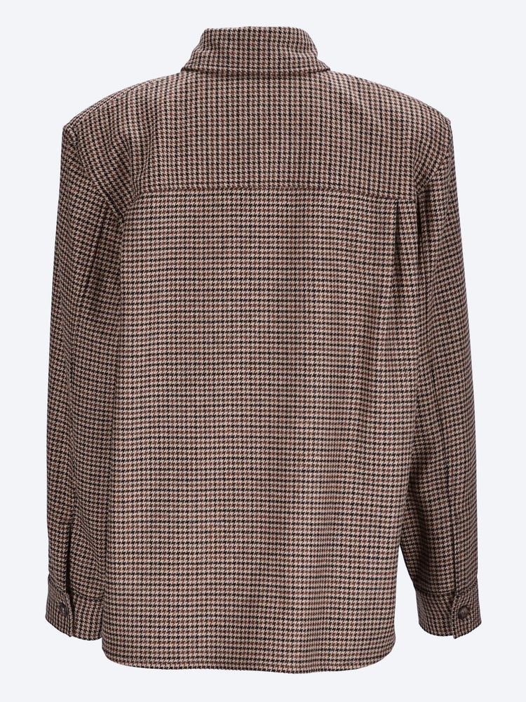 Puppy tooth overshirt 2