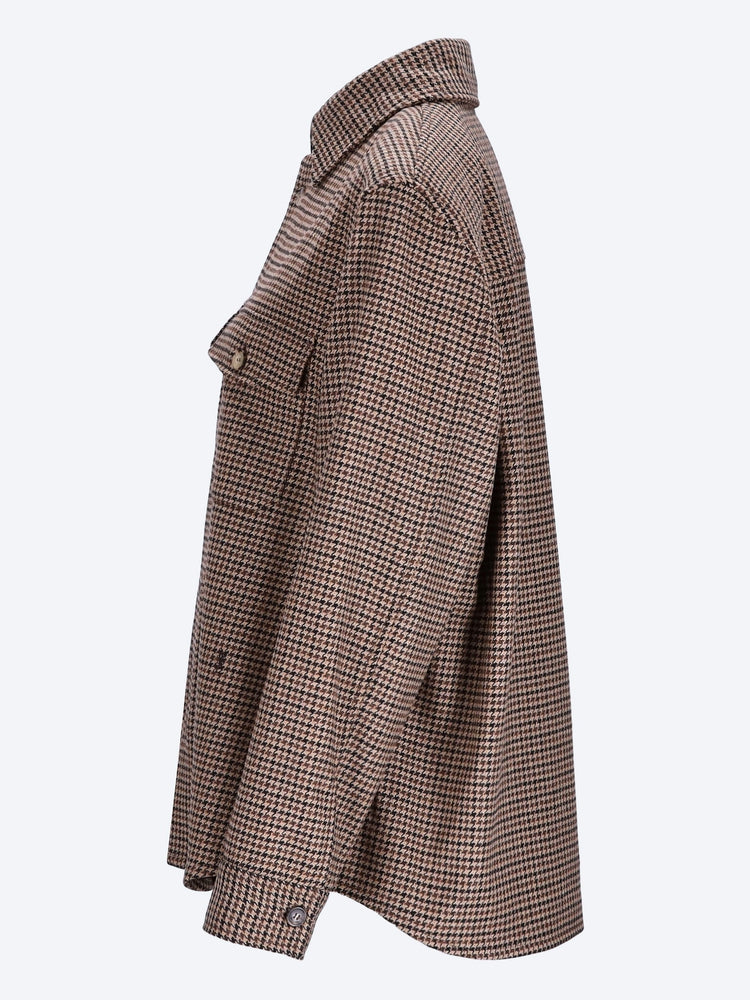 Puppy tooth overshirt 3