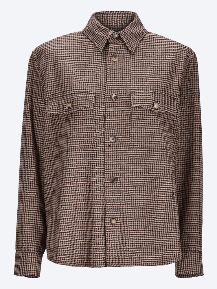 Puppy tooth overshirt 1
