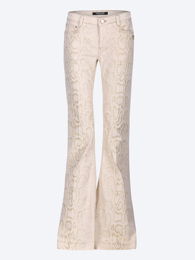 Python skin jeans 1