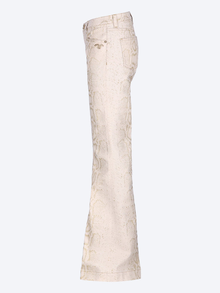 Python skin jeans 2