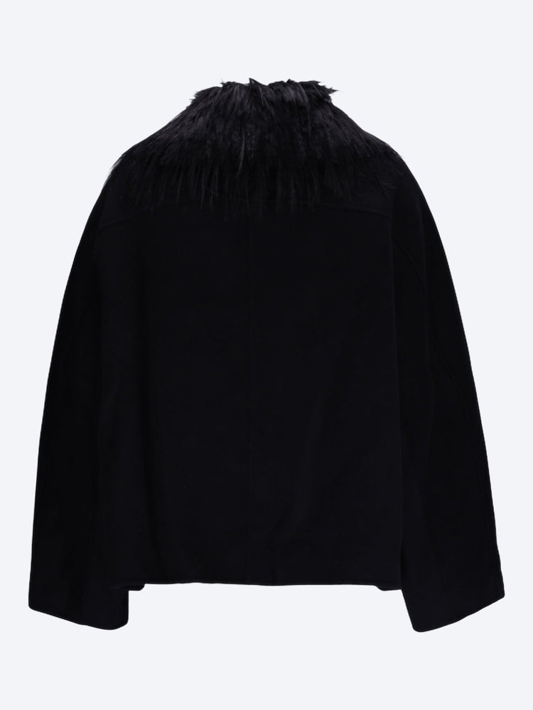 Rafe jacket with faux fur collar 3