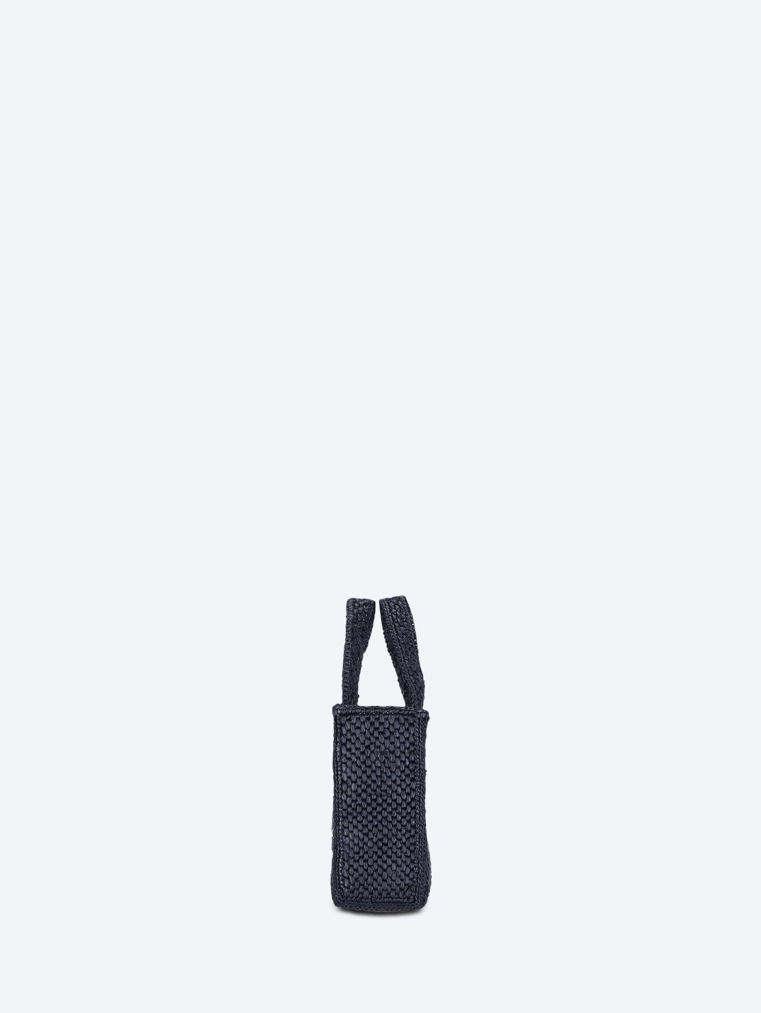 Mini sac fourre-tout en raphia 3