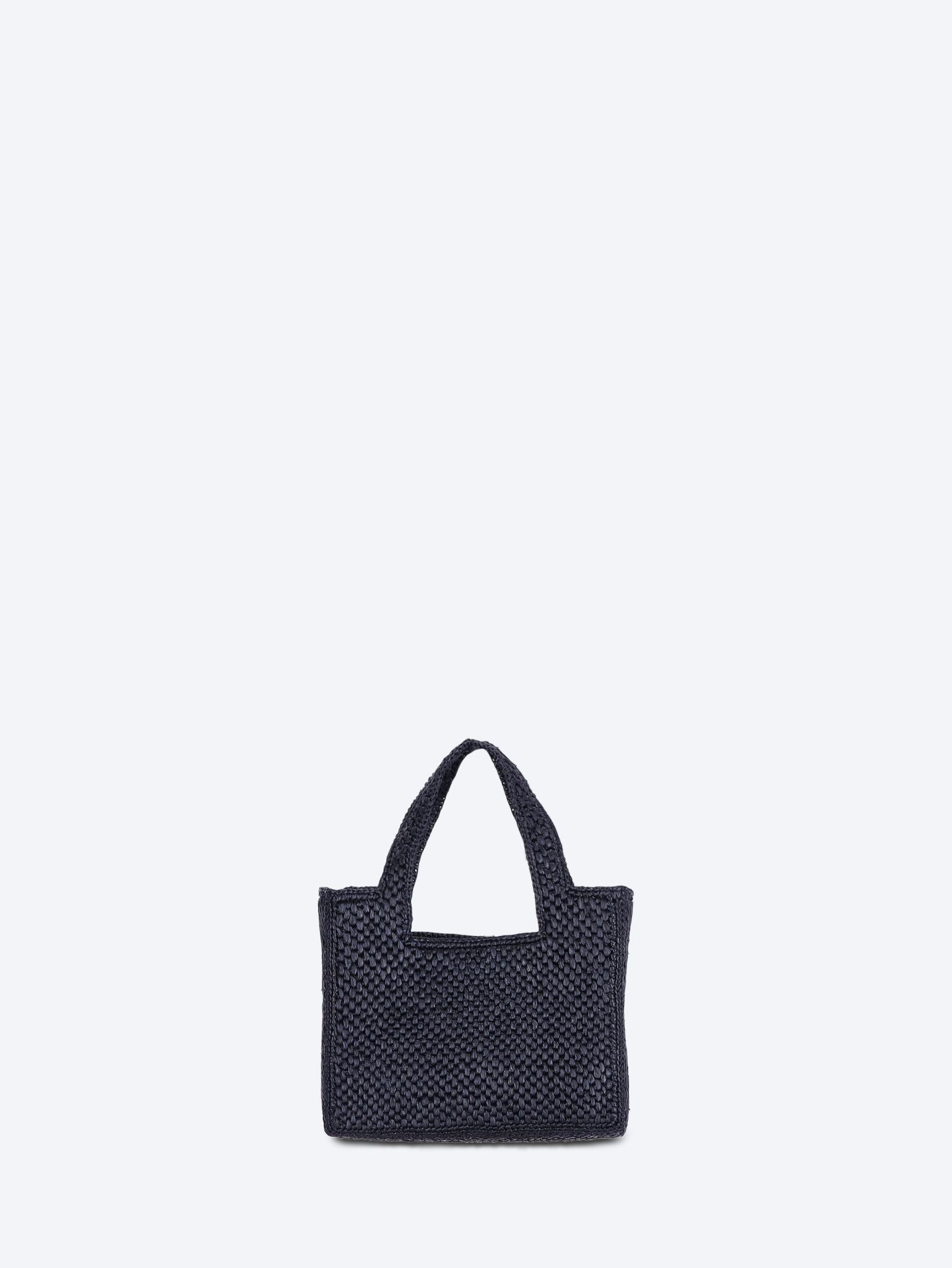 Mini sac fourre-tout en raphia 4
