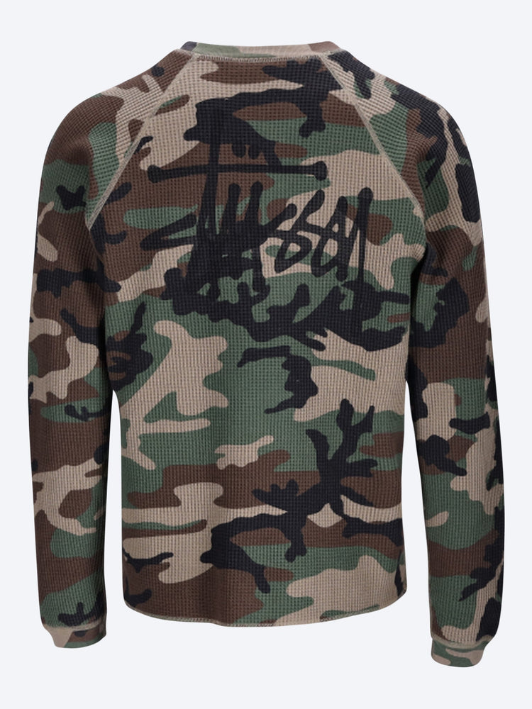 Raglan thermal basic stock sweater 3