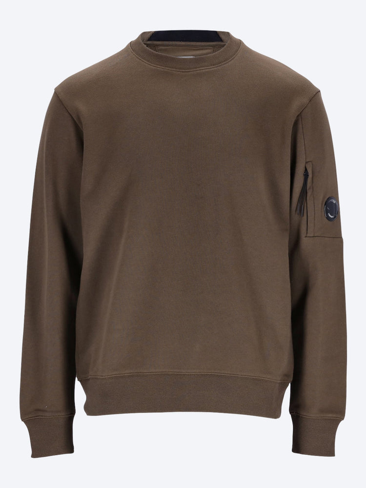 【送料&関税込】C.P. Company Fleece Long-sleeved Sweatshirt C.P. Company Cotton Fleece Crew Neck Sweater - DeeCee style
