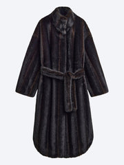Ravello faux fur robe coat ref:
