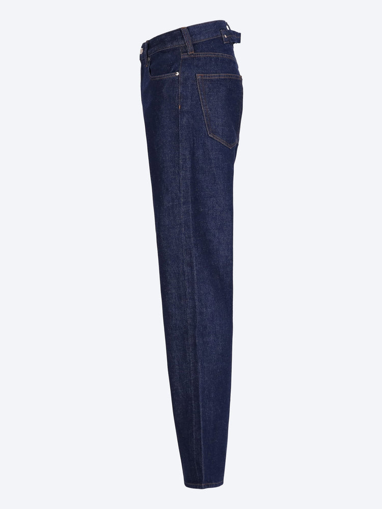 Jean droit en denim brut 2
