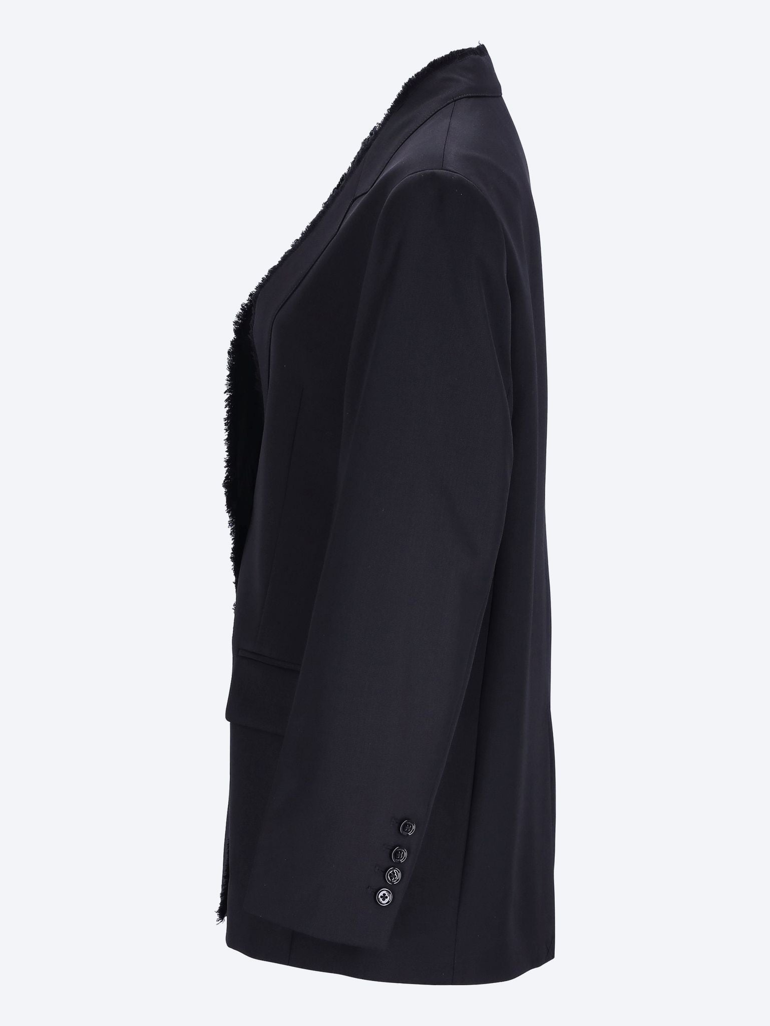 Raw lapel jacket 2
