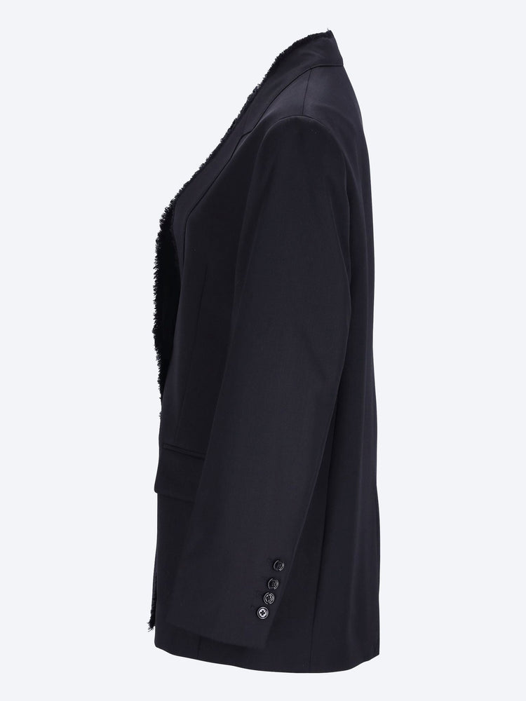 Raw lapel jacket 2