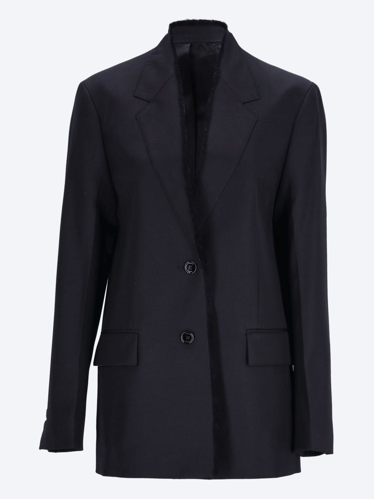 Raw lapel jacket 1