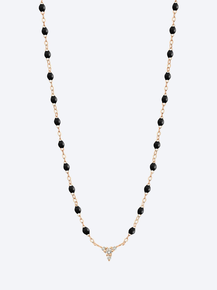 Rdc kosmos diamant or rose resine noire 42 cm 1