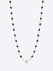 Rdc kosmos diamant or rose resine noire 42 cm ref: