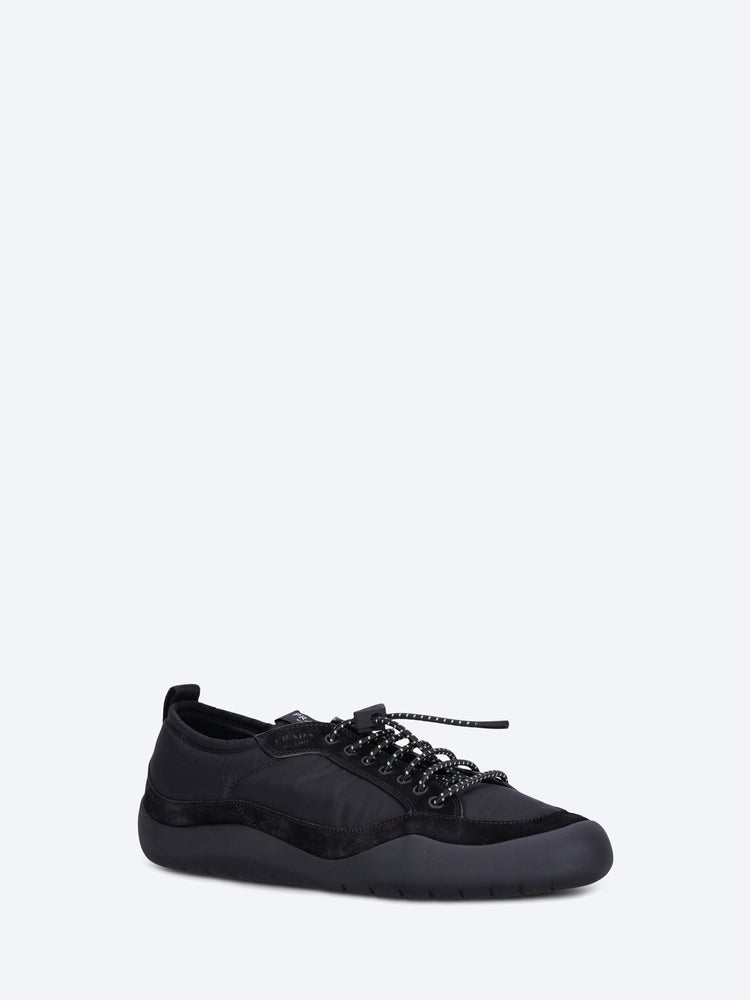 Re-nylon and suede sneakers 2
