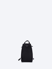 Re-nylon leather backpack ref: