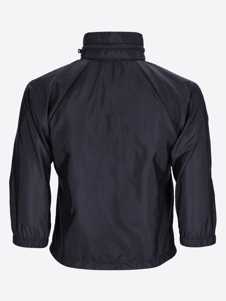 Re-nylon piuma hooded jacket