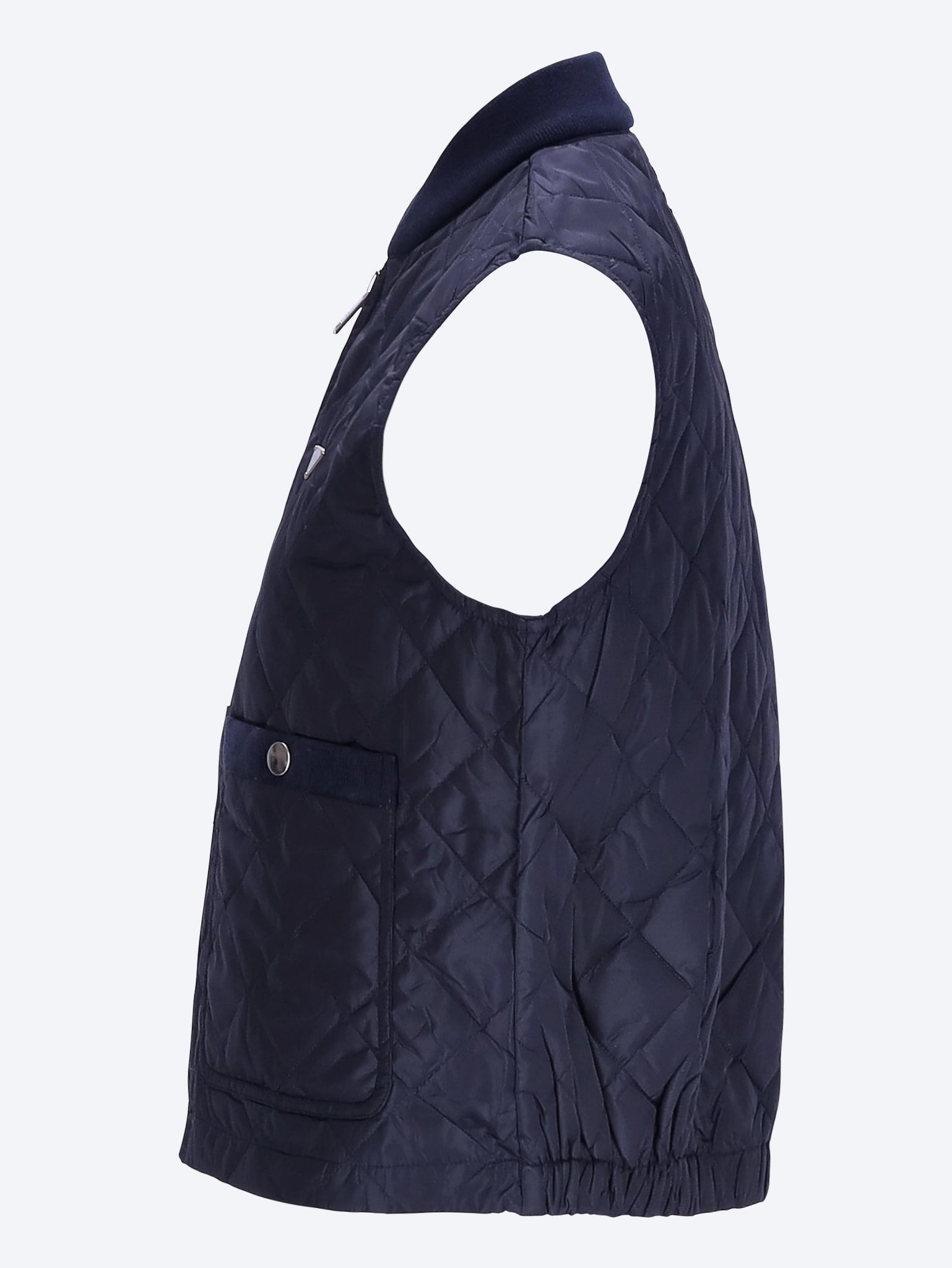 Re-nylon piuma sleeveless jacket 2