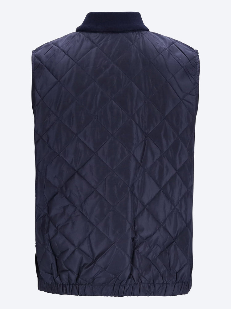 Re-nylon piuma sleeveless jacket 3