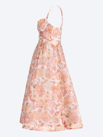 Rebellion drape midi dress