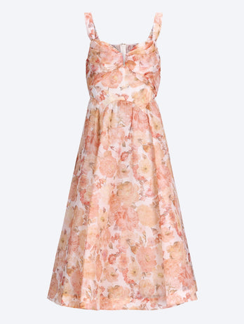 Rebellion drape midi dress