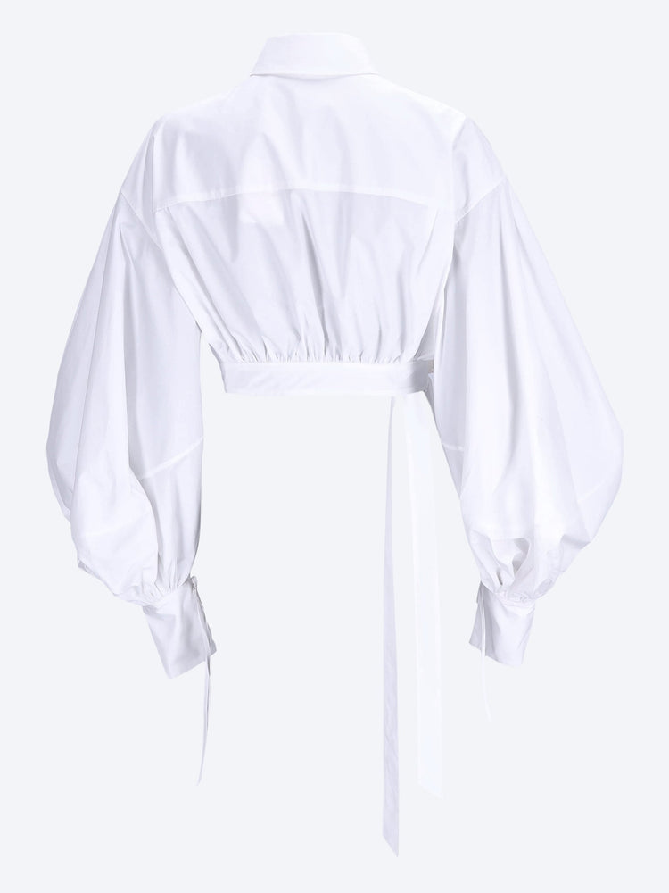 Rebellion poplin wrap blouse 3