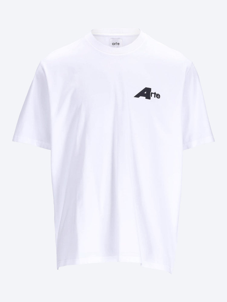 T-Shirt mit Quittungsaufdruck auf der Rückseite 1