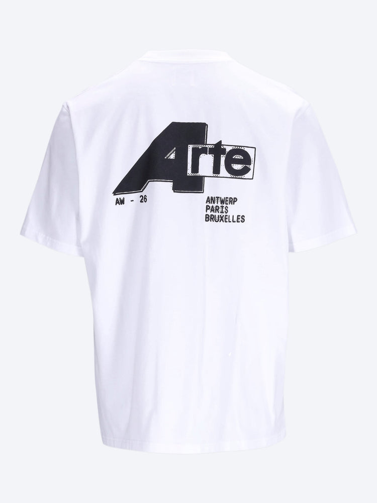 T-Shirt mit Quittungsaufdruck auf der Rückseite 2
