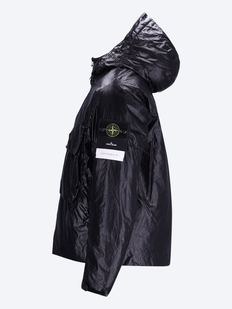 Recycelter, stückgefärbter kurzer Parka 2