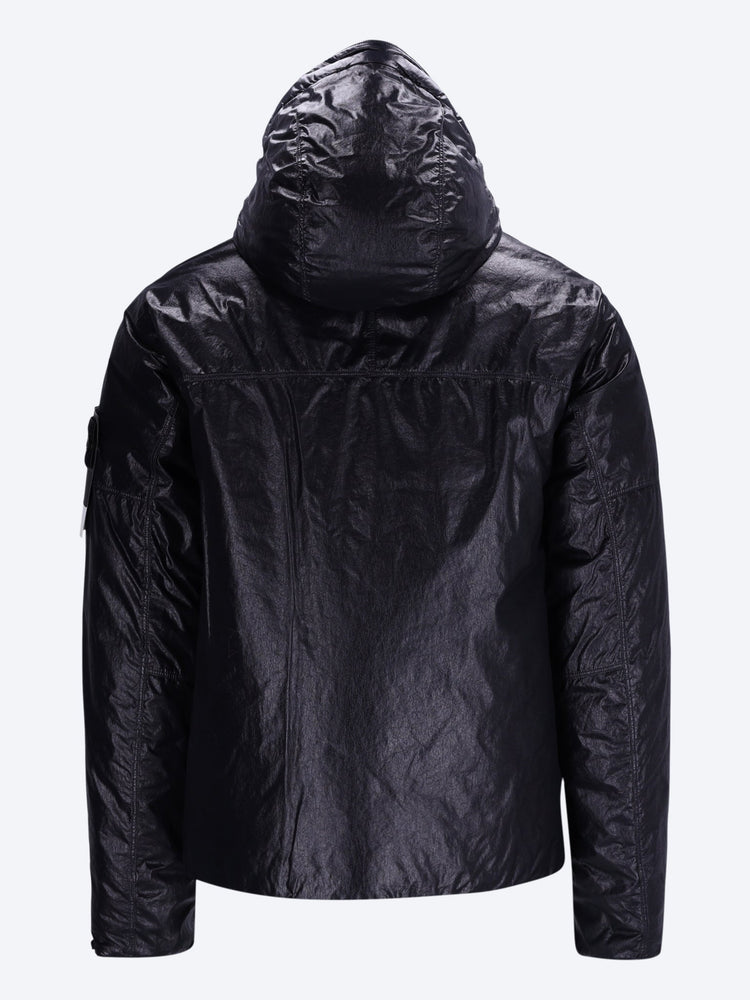 Recycelter, stückgefärbter kurzer Parka 3