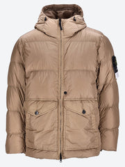 Recycled nylon real down jacket ref: