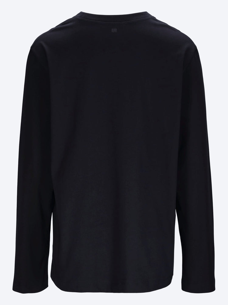 Rotes Ami de Coeur-Langarm-T-Shirt 3