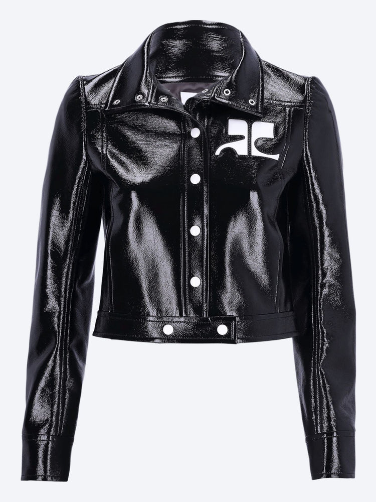 COURREGES WOMEN-CLOTHING JACKET Reedition vinyl jacket