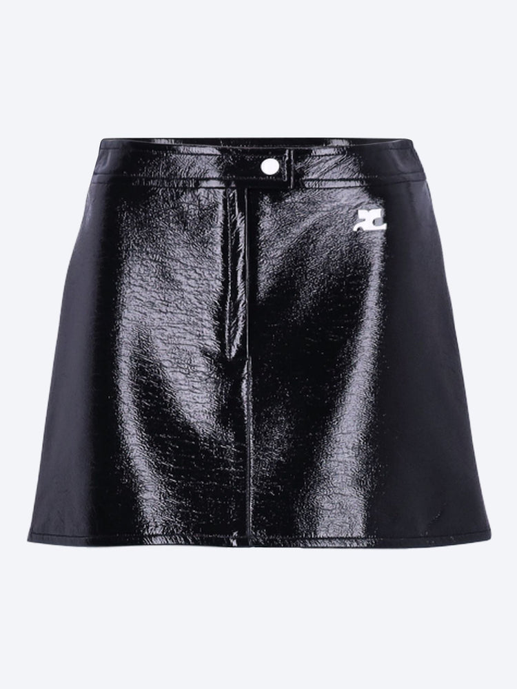 スカート COURREGES Woman Skirt Black 224CJU169VY0014 9999 Courrèges Outlet: Skirt woman - Black | Courrèges skirt