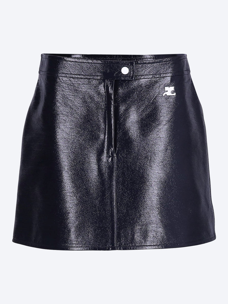 Reedition vinyl skirt 1