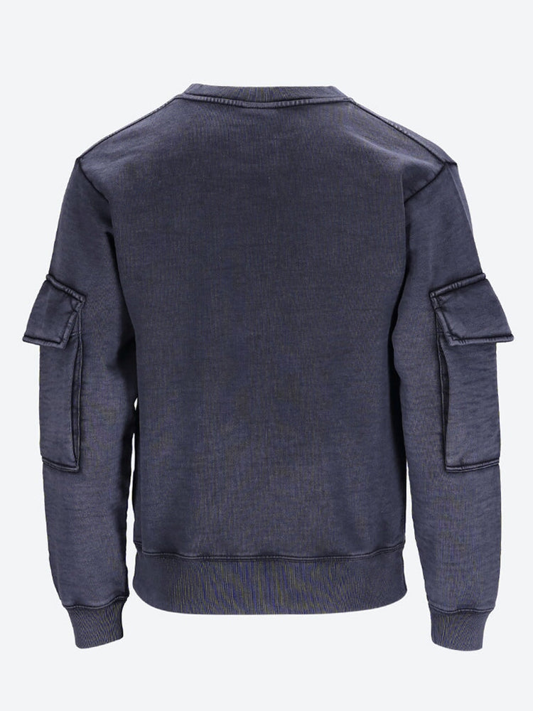 Regular fit sweatshirt 3d sleeve po 3