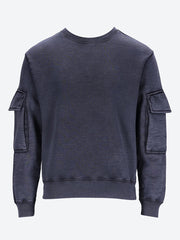 Regular fit sweatshirt 3d sleeve po ref: