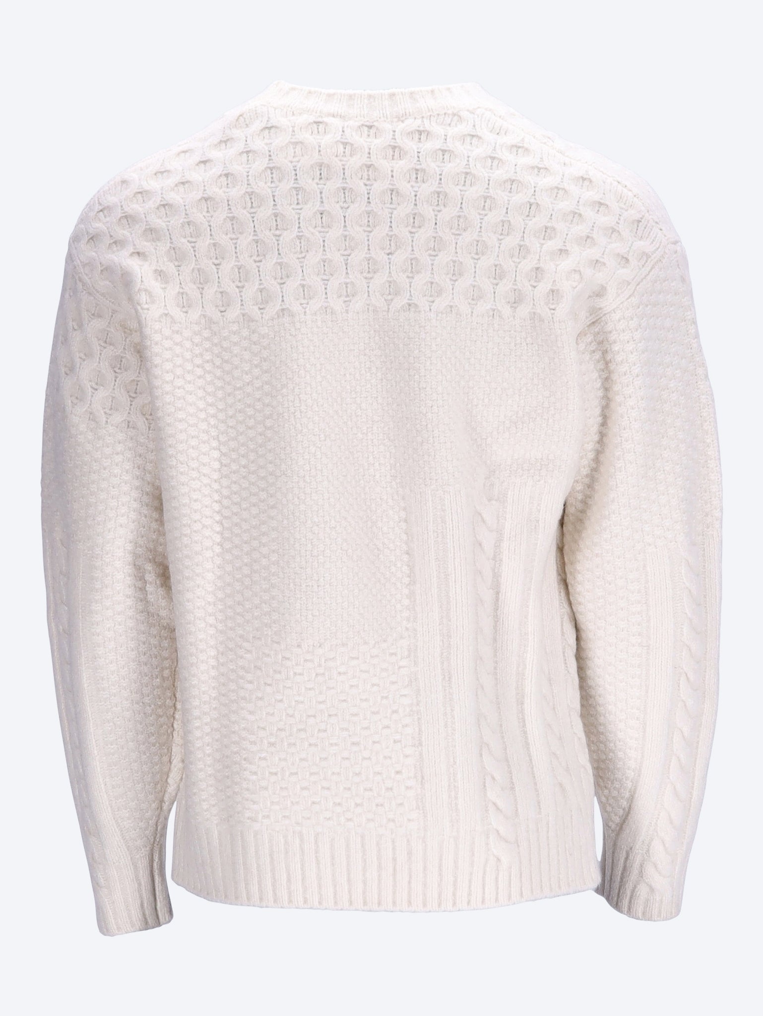 Relaxed fit wool crewneck sweater 3