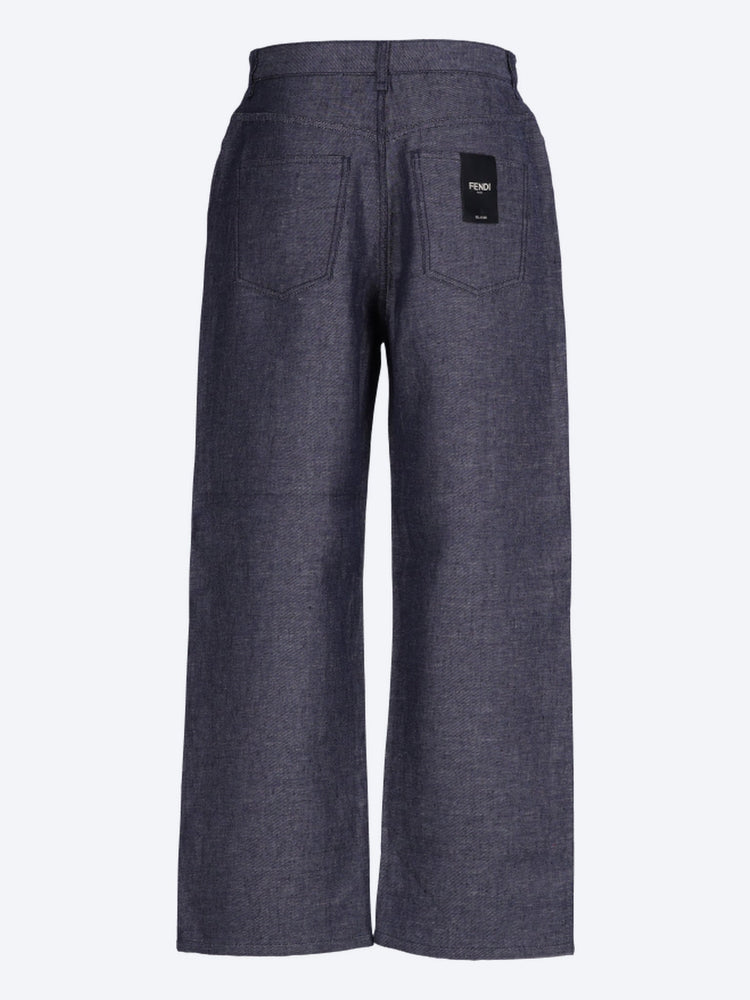 Lässige Jeans aus leichtem Denim 3