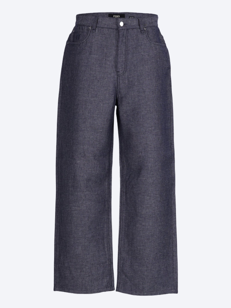 Lässige Jeans aus leichtem Denim 1