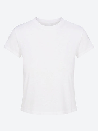 Relaxed tees shrunken t-shirt