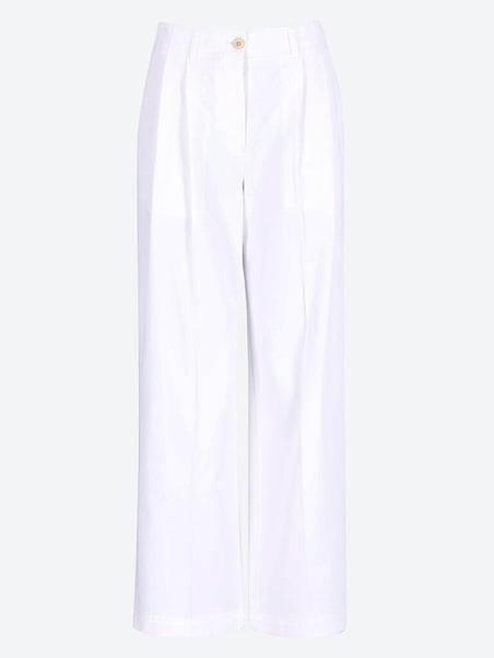 Relaxed twill pants