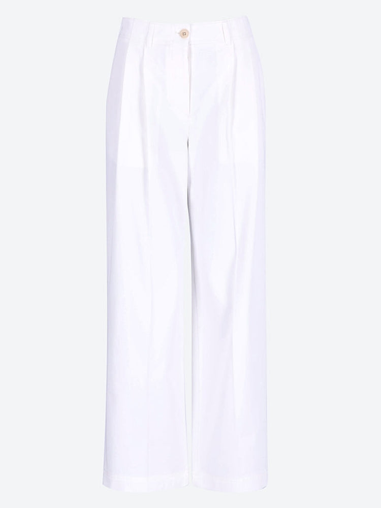 Relaxed twill pants 1