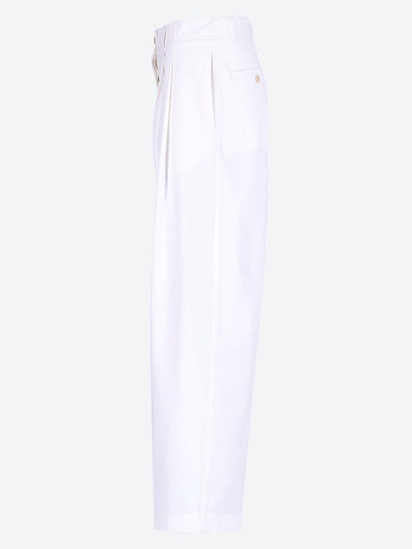 Relaxed twill pants