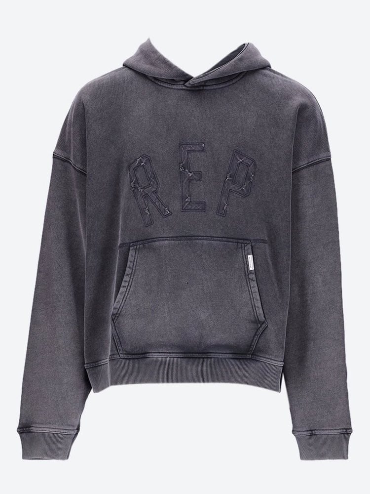 Rep applique hoodie 1