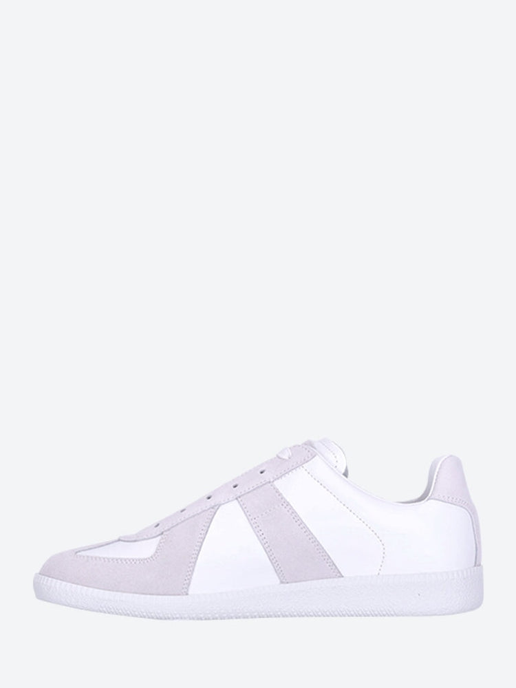 Replica leather sneakers 4