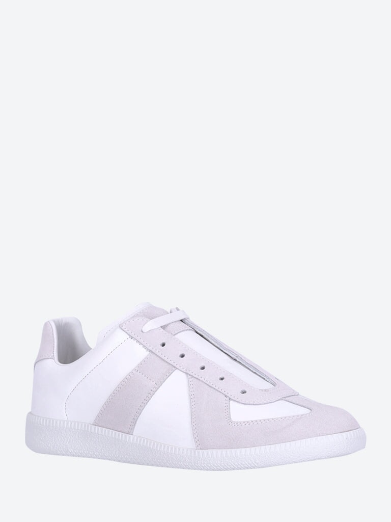 Replica leather sneakers 2