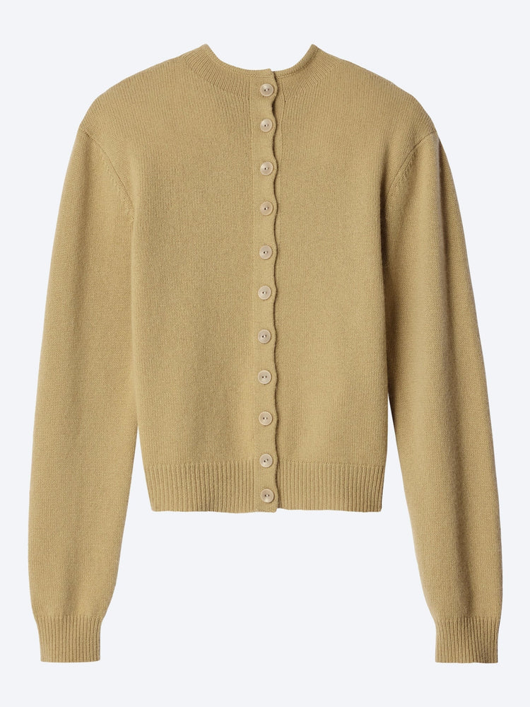 Reversible buttoned sweater 1