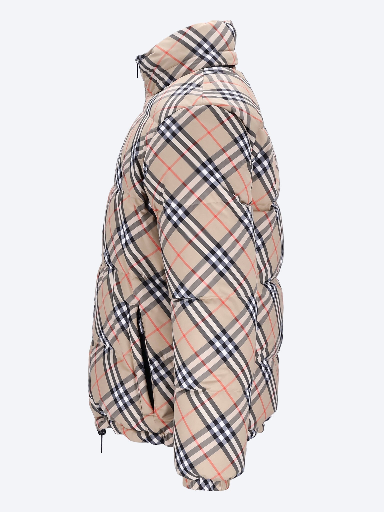 Reversible check snowdon puffer jacket 4