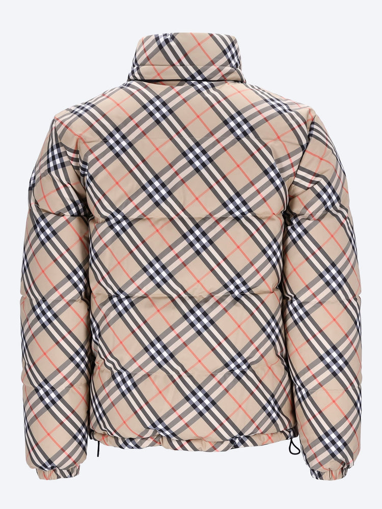 Reversible check snowdon puffer jacket 6